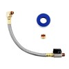 QWORK Extended Tank Drain Valve Assembly Kit for Air Compressor,