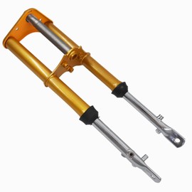 GXYWADY Motorcycle Front Fork Shock Suspension Complete Assy Replacement for Honda XR50 CRF50 CRF XR 2004-2014 Drum Brake Yellow