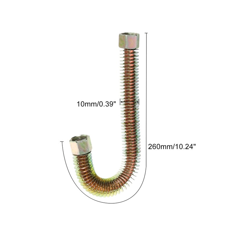 PATIKIL Air Compressor Exhaust Tube, 16mm Thread Aluminum Alloy Compressor