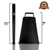 Cow bell with Handle 7 inches and 11” Cowbell Beater