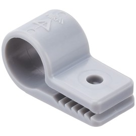 Mirai Industry KTK-D13G Alliguchi Saddle, Compatible Diameter, 0.3 - 0.5 inches (8 - 13 mm), Gray, Price of 50 Pieces