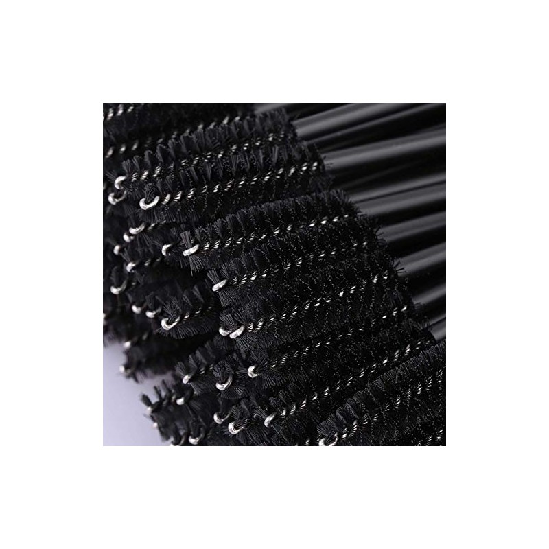 Tbestmax 200 cepillos desechables para máscara de pestañas y labios,