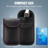 Faraday Key Fob Protector, Faraday Bags RFID Faraday Pouch Car