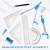 Scientific Calculators Protractor and Compass - 240 Functions 2 Line