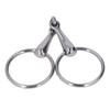 Horse Snaffle Stainless Steel Flexible Jointed Wearable Rust Proof O
