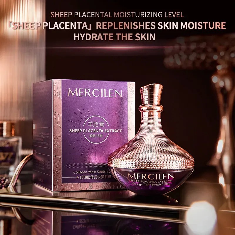 Mercilen Sheep Placenta Collagen Anti-wrinkle Cream 50g/box