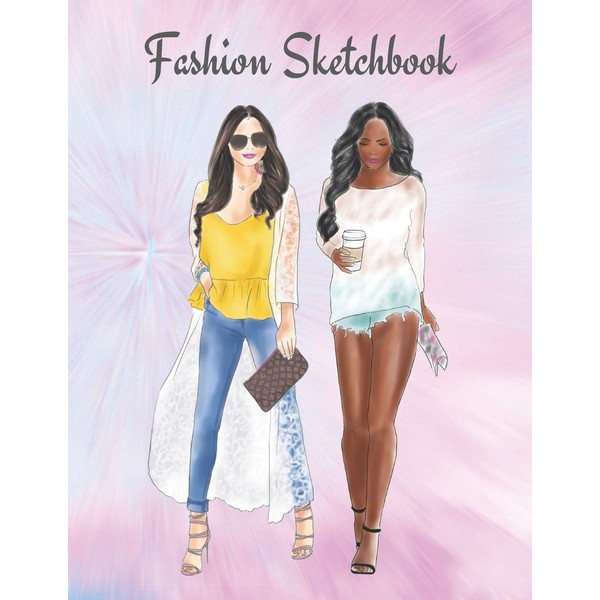 Fashion Sketchbook: The Book for Sketching Your Artistic Fashion Design