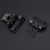 12 Pack 1/2” Overlay Semi Partial Wrap Around Cabinet Hinges(Matte
