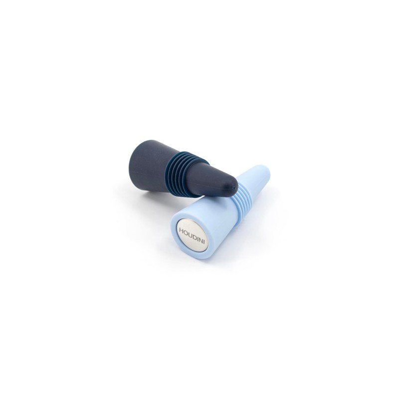 Houdini - Airtight Seal Bottle Stopper (Set of 2, Multicolor)