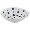 Hasami Ware 32549 Indigo Aidama Transforming Small Pot, Indigo Dots