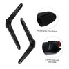 ULTECHNOVO 2Pcs Tv Mount Stand Brackets for Tvs Plastic Tabletop
