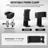 NEEWER Camera Slider Dolly with Ball Head & Phone Clamp,4