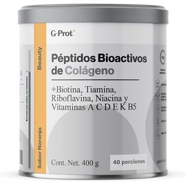Beauty Peptidos Bioactivos de Colágeno sabor Naranja 400 g