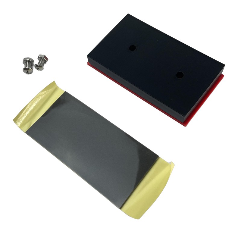 Solid Red Mailbox Flag Front Mount Left or Right Opening