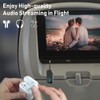 Fansoun 2-in-1 Bluetooth Transmitter Receiver for Airplanes, TVs, Computers -