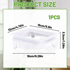 MOAZIFI Exhaust Hose Adapter, Air Conditioning Exhaust Hose Adapter for Comfee Air Conditioner Accessories, Hose Interface, Window Adapter for Mobile Air Conditioners (150 mm)