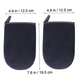 FOMIYES Mitts 2 Pcs Self Tanning Gloves Sunless Tanning Applicator Mitts for Comfortable
