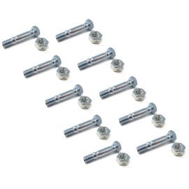 The ROP Shop | Pack of 10 - Shear Pin Bolt & Nut for Ryobi, Yard Machines Two-Stage Snowblower