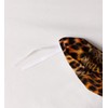 Holiyjog Cheetah Print Bedding Leopard Quilt Cover Sets Brown Linens