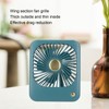 USB Desk Fan Multifunctional Minimalist Style 3 Speed Adjustable Strong