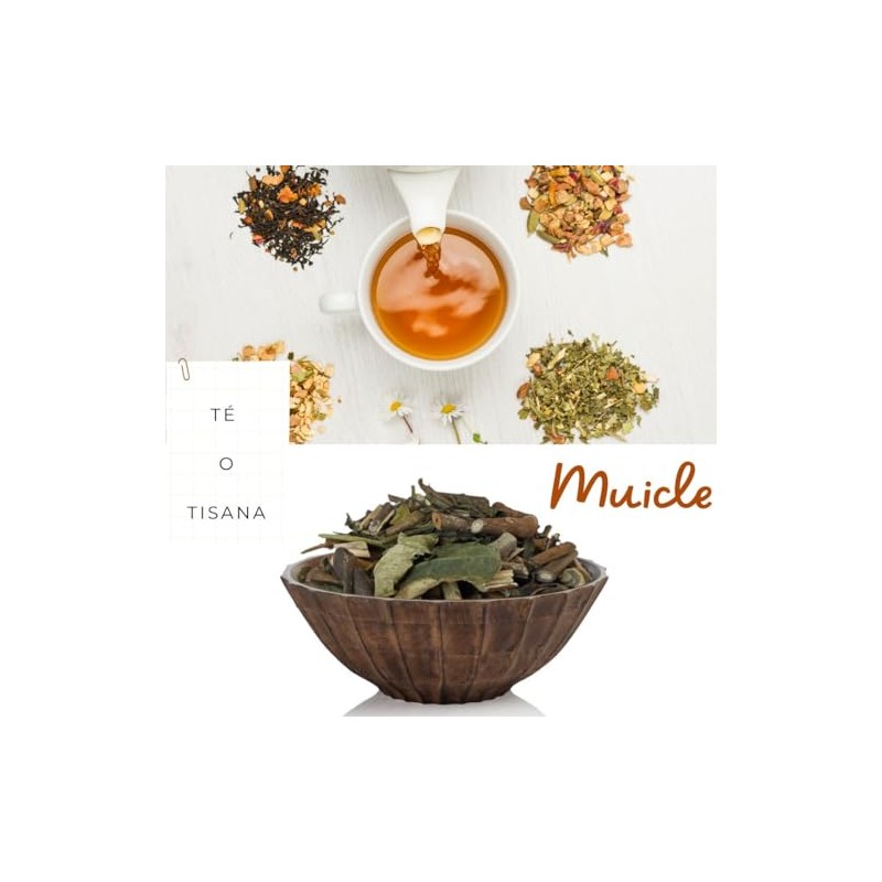 Muicle - 150 gr de té 100% Natural, Tisana Organica