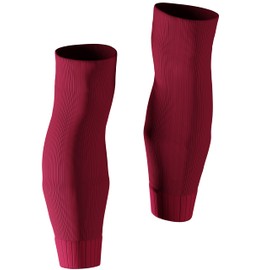 Tekkerz Leg Sleeves - Small, Medium, Extra Long (Burgundy, Youth)