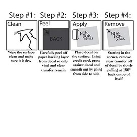 Hand Print Duck Duck Goose Game for Side Mirrors Funny NOK Decal Vinyl Sticker |Cars Trucks Walls Laptop| Black |4.5 x 3.5 in|NOK1675