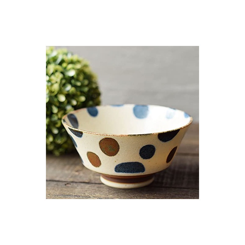 Kobayashi Pottery Paikaji Ring-Shaped 6.0 Donburi Rain