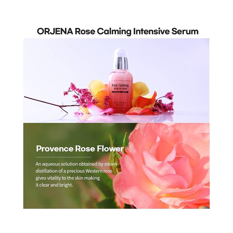 Orjena Rose Calming Intensive Serum - Moisturizing, Soothing, Calming -