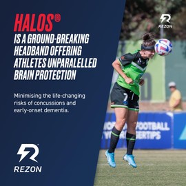 Rezon Halos : Sports Protective Head guard - Brain Protection as well as Head Protection for Adults and Kids - The only with a CE & UKCA Mark - Suitable for all Contact Sports - Rugby Headguard