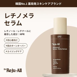 【Dr.Reju-All】Reju-All Advanced Retinol Mela Serum 30ml HPR Retinol Formula Next-Generation Retinol Serum with Vitamin C and Niacinamide 10% Pore and Texture Care Brightness Low Irritation Designed