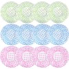 12 Piezas Gorros De Baño Impermeable Para Mujer Gorros de
