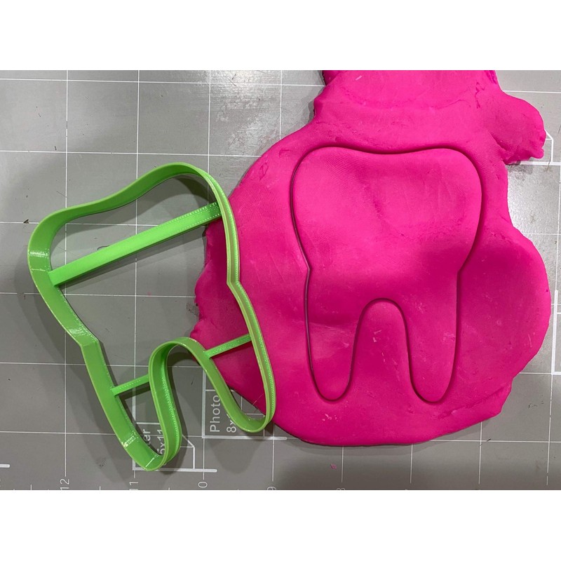 Cortador de galletas de dientes