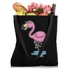 Flamingo with Wine Tote Bag