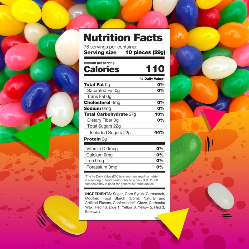 Jelly Beans Bulk | 5 Pound Bag | Classic Jelly