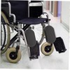 BIUDECO 2pcs Wheelchair Leg Rest Pad Replacement Calf Pads Elevating