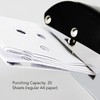 8mm Single Hole Punch Heavy Duty Handheld Puncher Portable Punching
