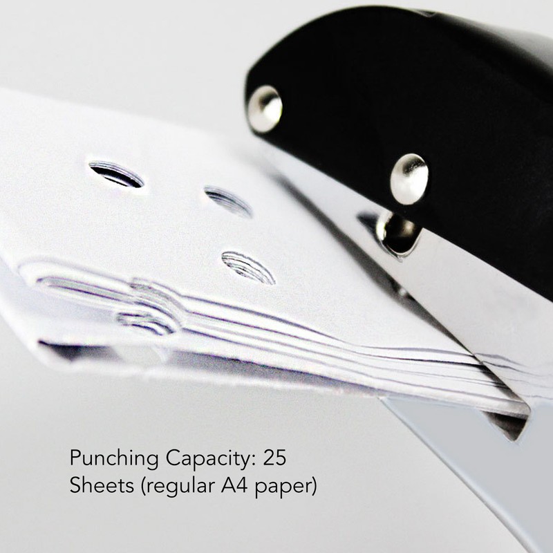8mm Single Hole Punch Heavy Duty Handheld Puncher Portable Punching