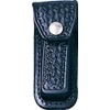Sheath Leather Belt Pouch, Black, Fits 3 1/2in. to 4in. Knife SH201