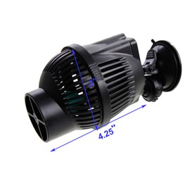 AQUANEAT Circulation Pump,1300 GPH Aquarium Wave Maker, Fish Tank Powerhead Submersible Water Pump with Suction Cup