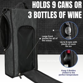 CaddyDaddy Golf 9-Pack Golf Bag Compact Cooler