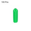 MECCANIXITY 100pcs 4mm Rubber End Caps Cover PVC Vinyl Screw