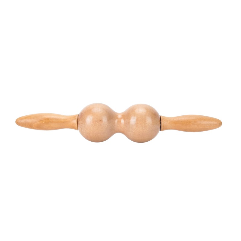 Roller Massager Wooden Trigger Point Whole Body Massage Stick Handheld