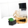 Mikinona Tea Bag Holder Case for Desktop Organization Compact Sugar