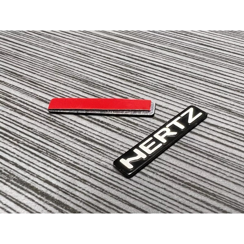 Unbranded 2 x Emblem Speaker Badge Decal Replacement fits Hertz