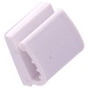 Hillman Hardware Essentials Adhesive Wire Clip White 12 Pack 852984