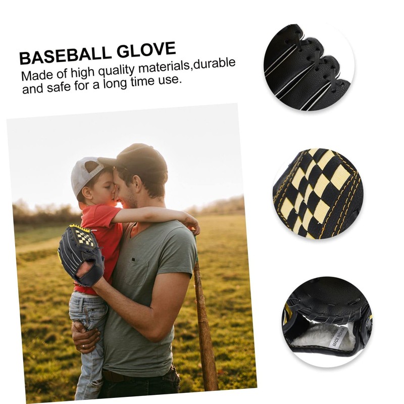 VICASKY Baseball Glove PU Softball Mitt Durable Protective Sports Glove