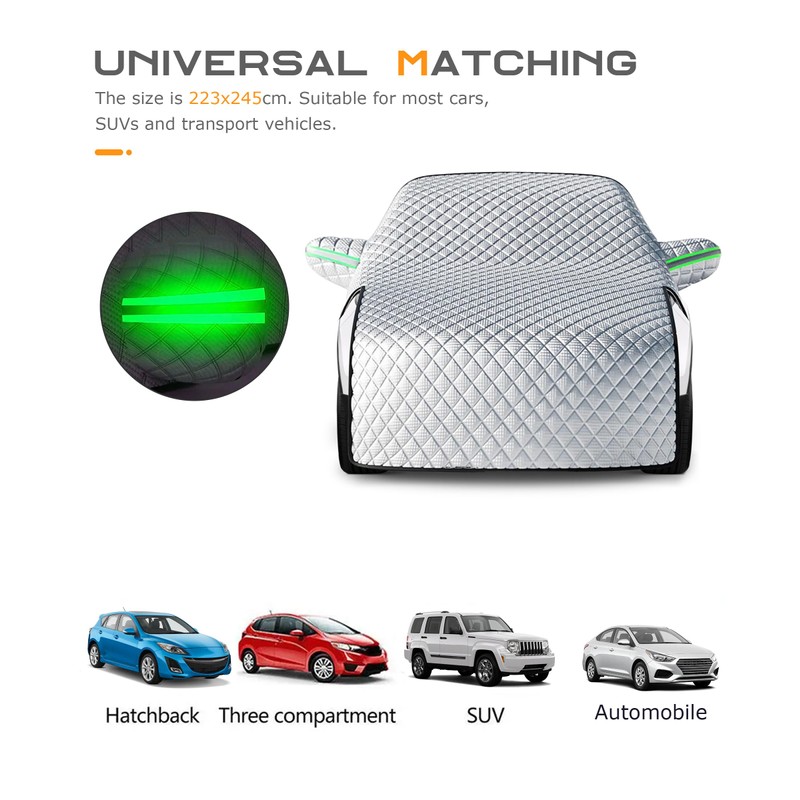 Flaconi Car Windshield Cover,Windshield Cover,Windshield Cover for Ice and Snow,Car