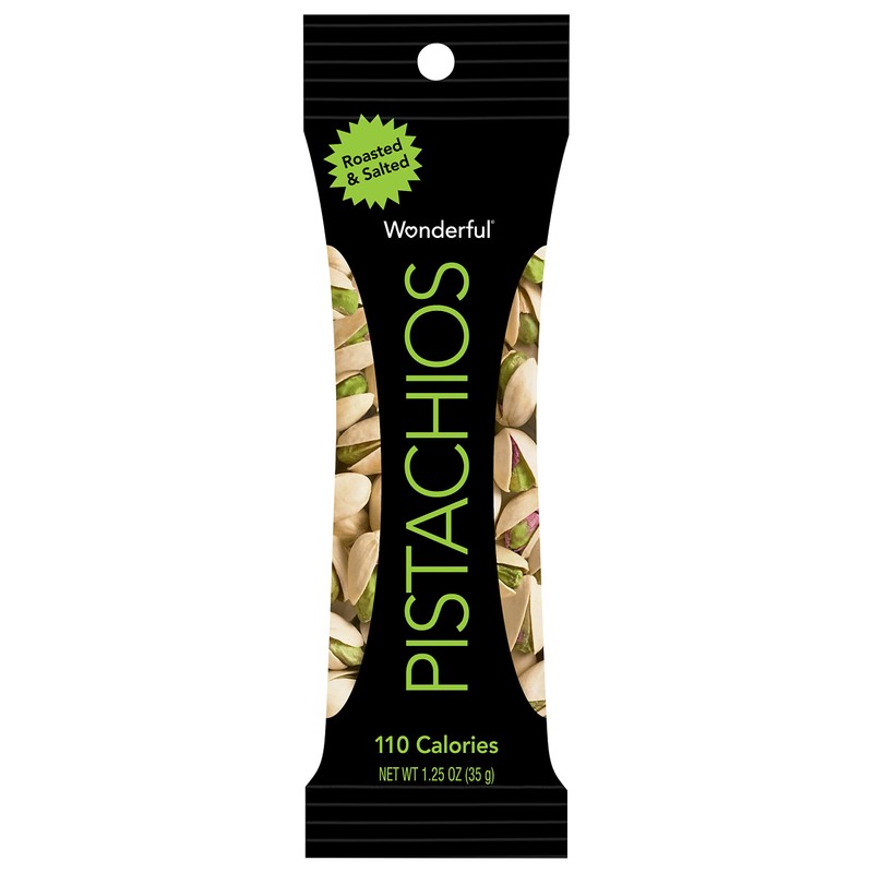 Wonderful Pistachios, Roasted and Salted, 1.25 Ounce