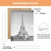 upsimples 18x24 Picture Frame White 3 Pack, Scratch-Proof Poster Frames
